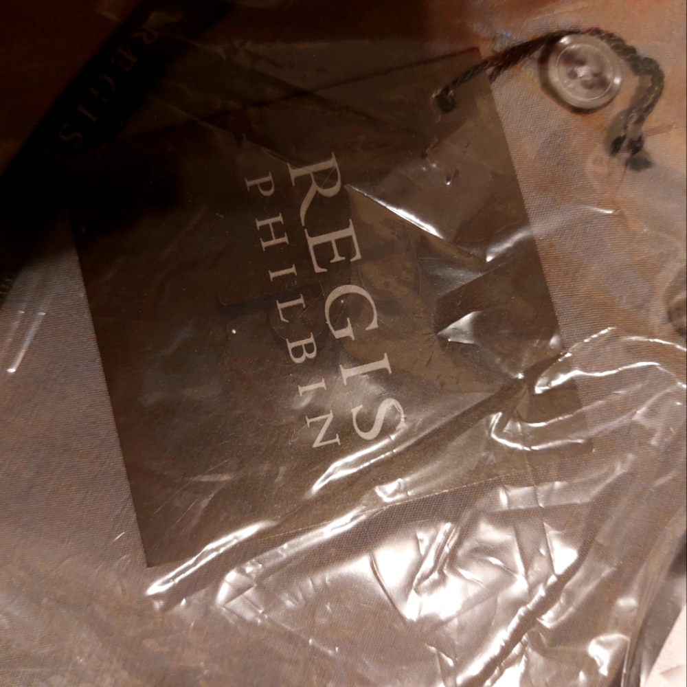 Brand new regis philibin button down